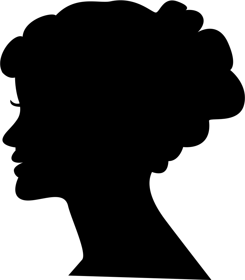 Female Head Silhouette Svg Png Icon Free Download (#34671 ...