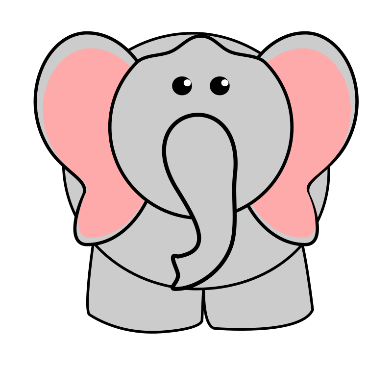 Cartoon Elephant Clipart