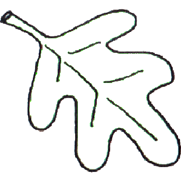 clip art leaves to color - photo #14