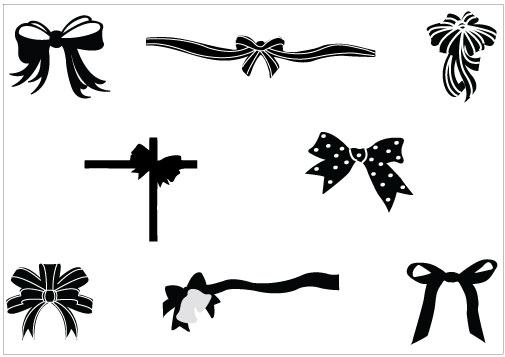 bow clip art Archives | Silhouette Clip ArtSilhouette Clip Art