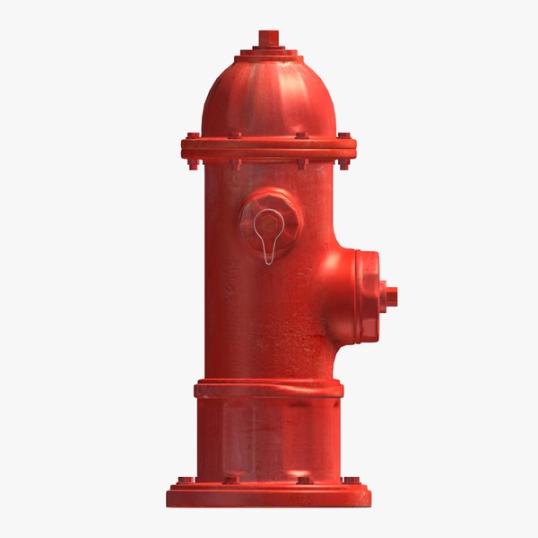 Fire Hydrant 3D Model Made with 123D Desktop