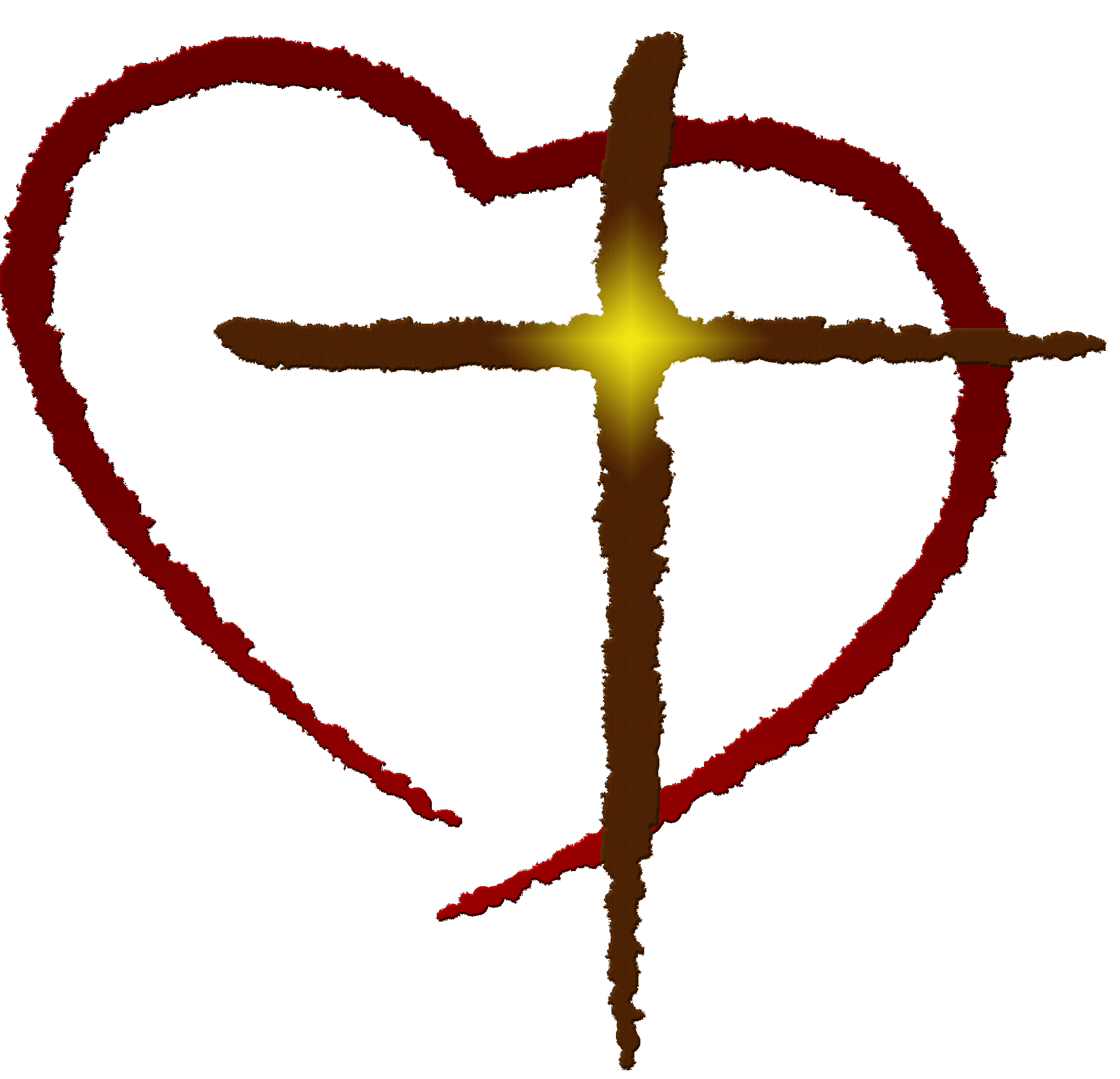 free cross and heart clipart - photo #1