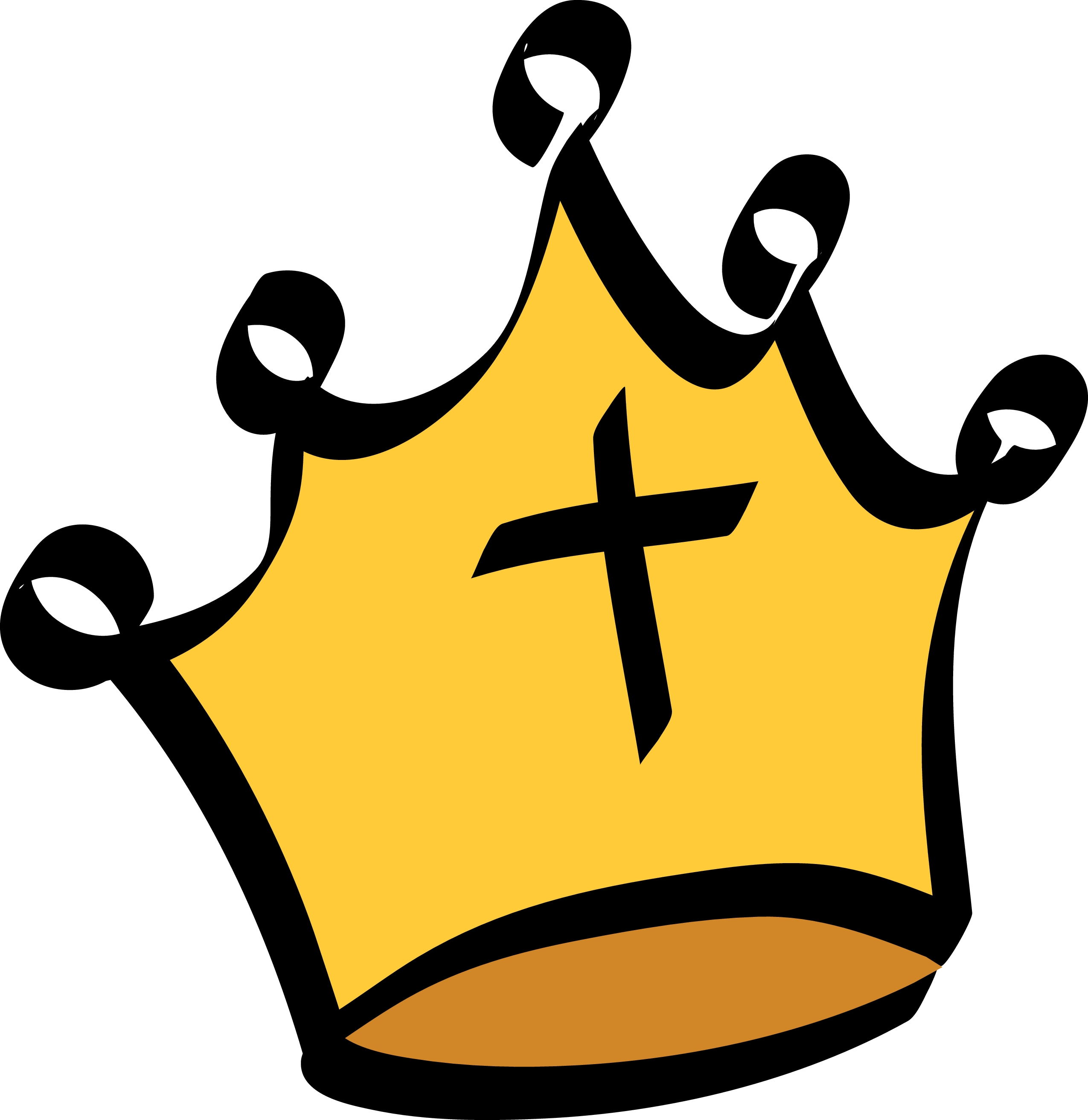 yellow crown clipart - photo #32