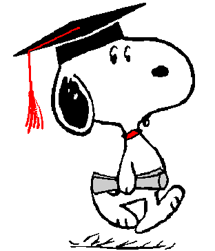 Snoopy Graduate