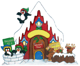 Christmas House Clip-art016 | Jinglebell Junction