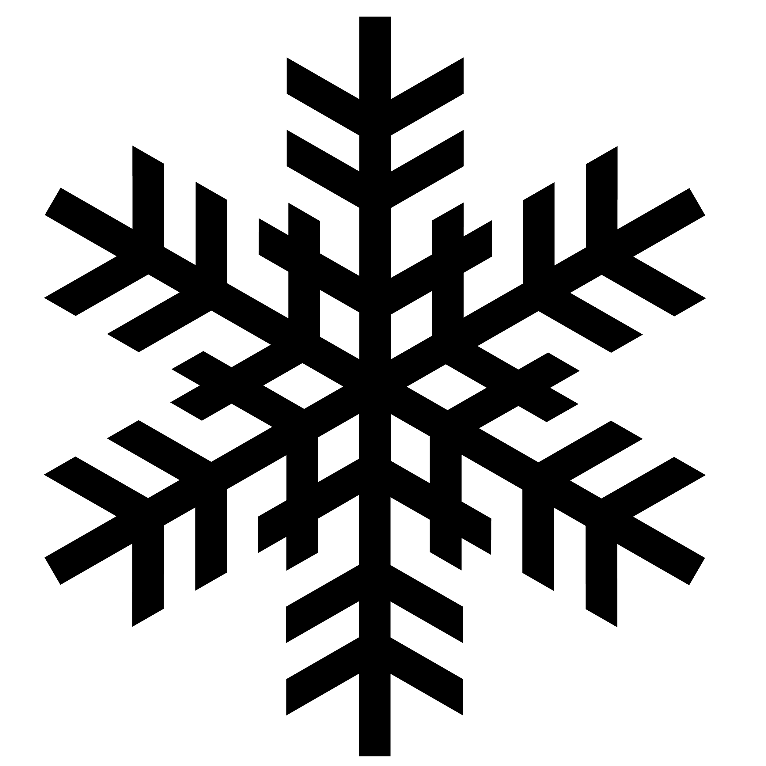 Snowflake Line Drawing ClipArt Best
