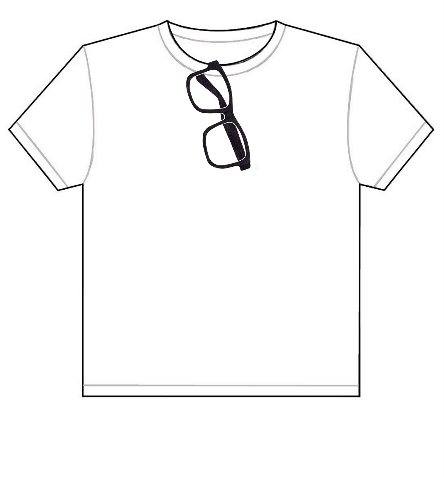 T Shirt Drawing Template