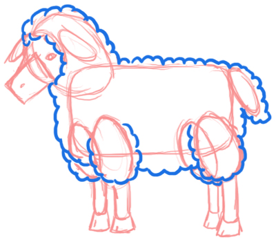 How to Draw Sheep: 9 Steps (with Pictures) - wikiHow