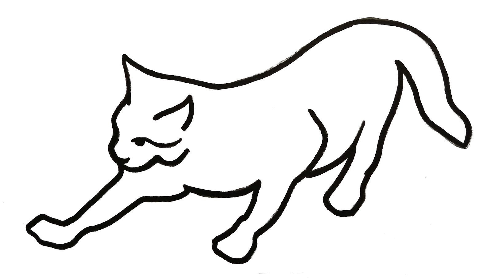 Draw a Kitten and Cat Step by Step - Slim Image