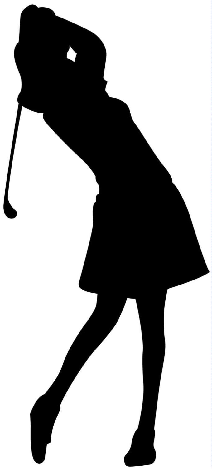 female golfer clip art - photo #5