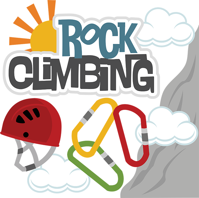 Rock Climbing Clipart