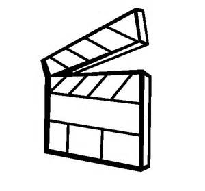 Movie Reel Coloring Page Coloring Coloring Pages