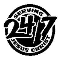 SERVING JESUS CHRIST 24/7 Trademark of Abundant Living Faith ...
