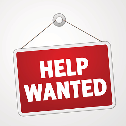 Help Wanted Sign Clip Art, Vector Images & Illustrations