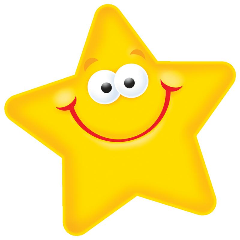 Smiley star clipart