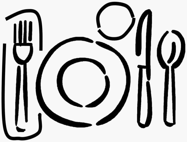 Dinner Table Setting Clipart - Free Clipart Images