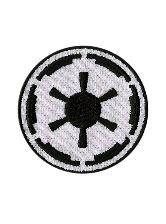 Star Wars Imperial Logo Iron-On Patch | Hot Topic