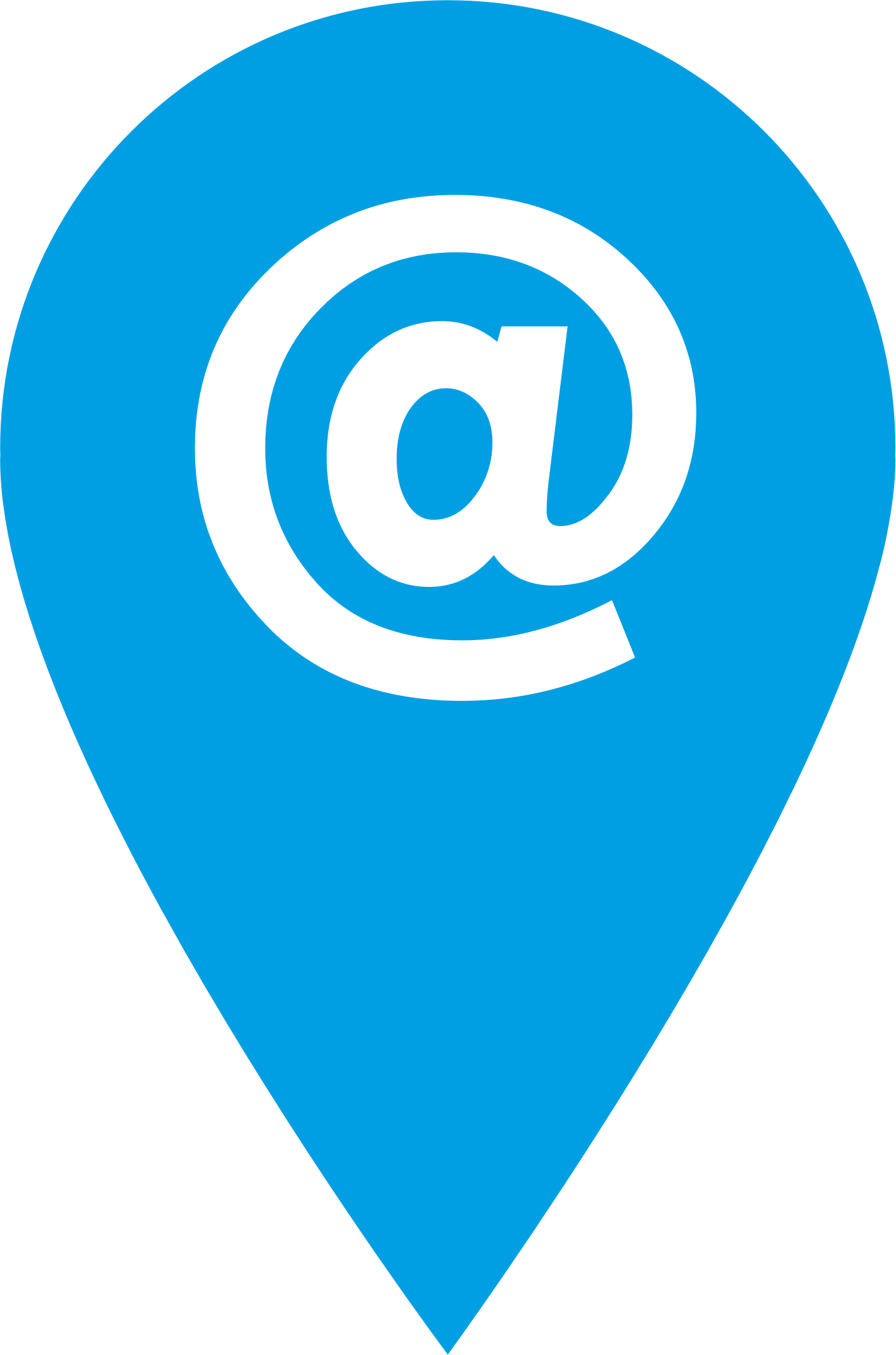 Clipart - Blue Email Icon