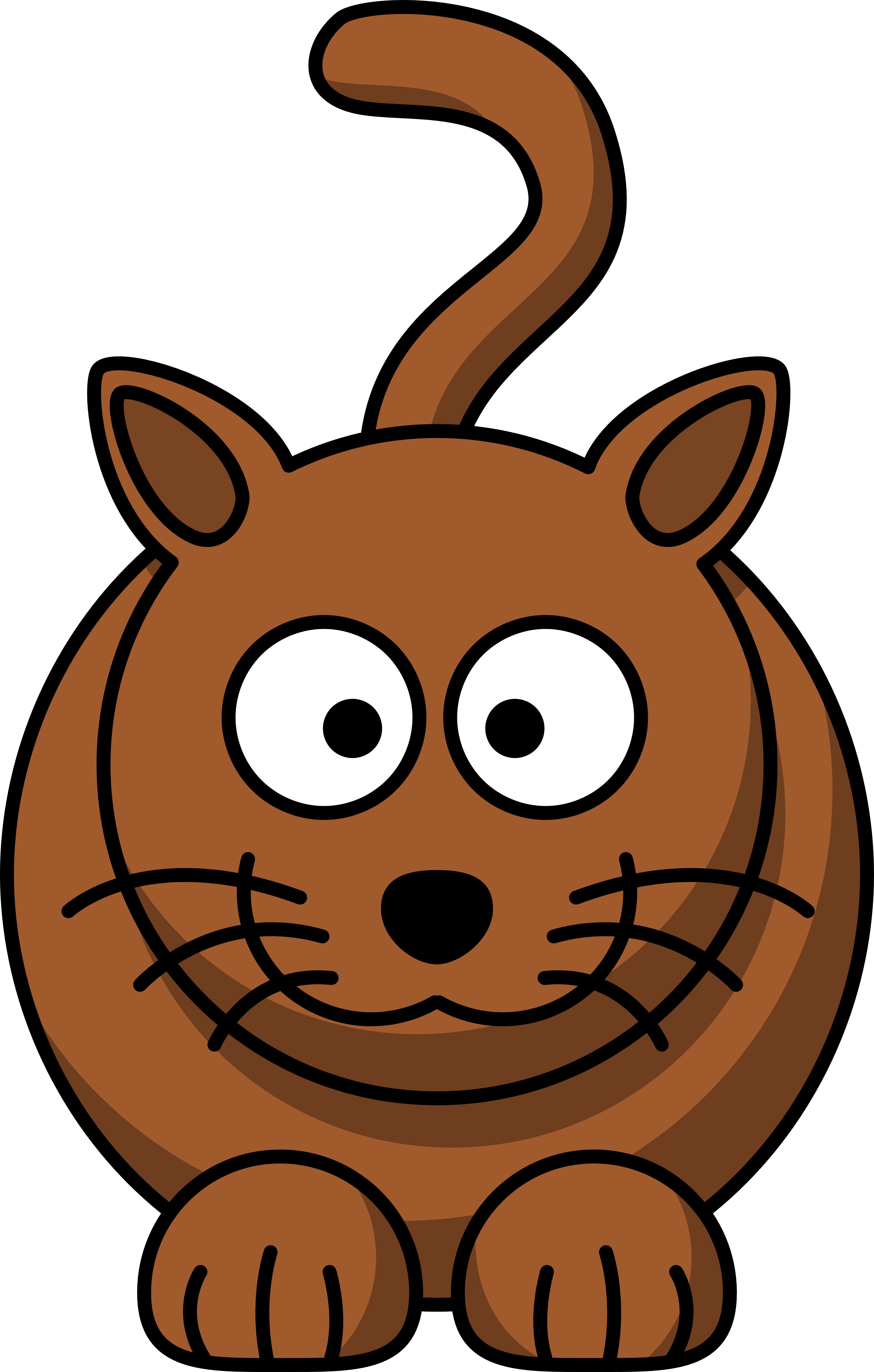 Picture Of A Cartoon Cat - ClipArt Best