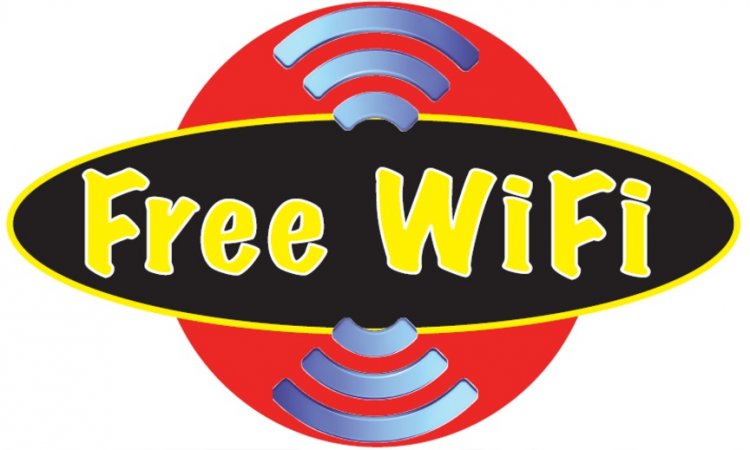 Free Wi-Fi Decal - $8.00 : Buy Social Media Window Decals