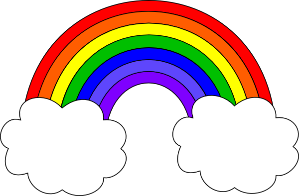 Rainbow Roygbiv Clip Art - vector clip art online ...