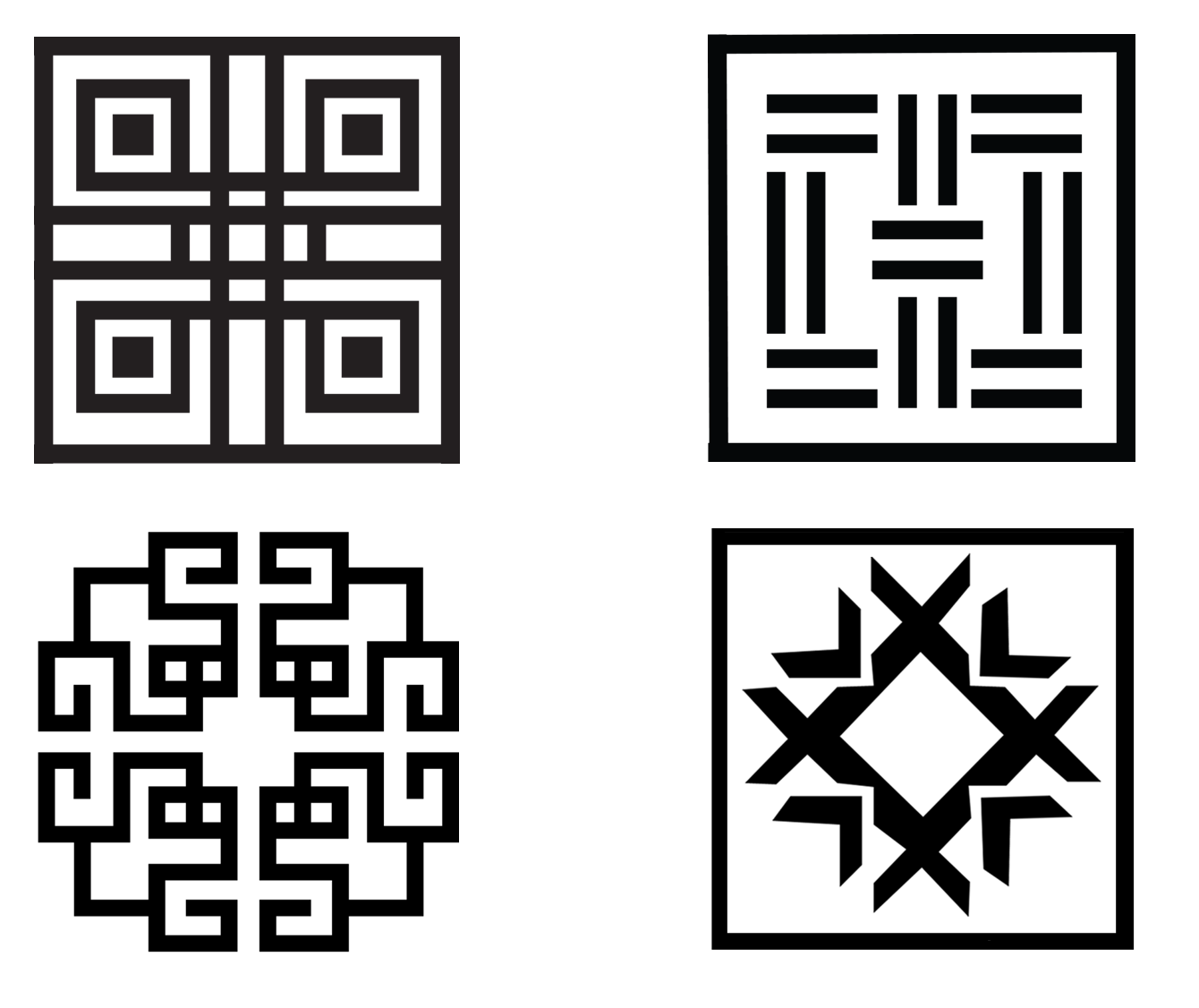 MEDIAN Don Steward mathematics teaching: Korean symbol symmetry