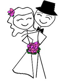 stick figure boy and girl - Google Search | Save the Dates ...