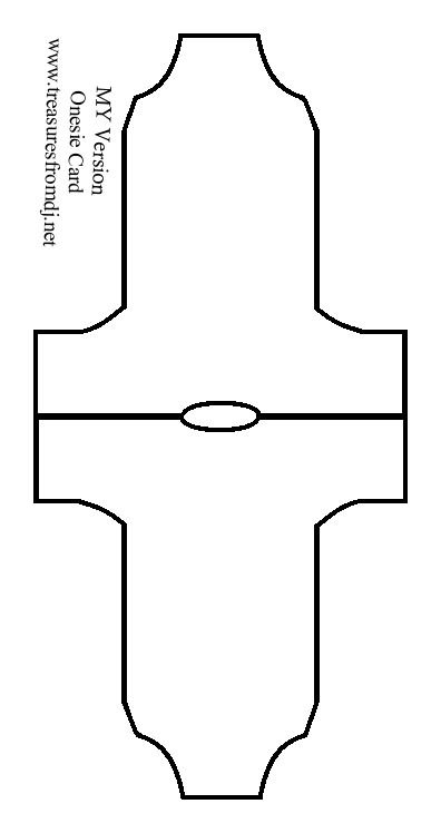 732 views Best Photos of Onesie Card Template - Baby Onesie Card Template ...