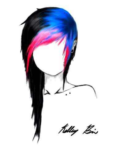 wish my hair looked like this!, Drawings Emo Girl Hairstyle ... - ClipArt  Best - ClipArt Best