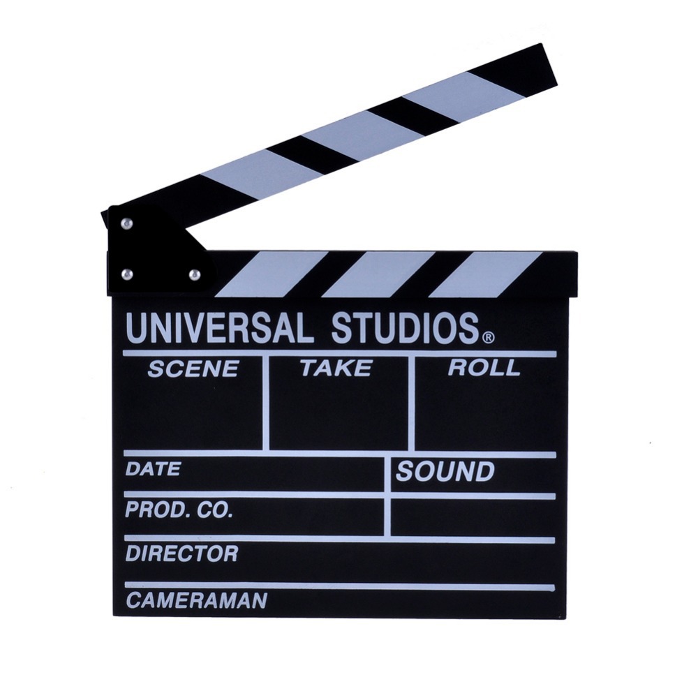 Neewer 12''X11'' / 30cm X 27cm Director Video Scene Clapperboard ...