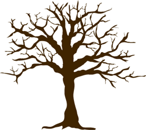 Silhouette Online Store - View Design #7250: leafless tree