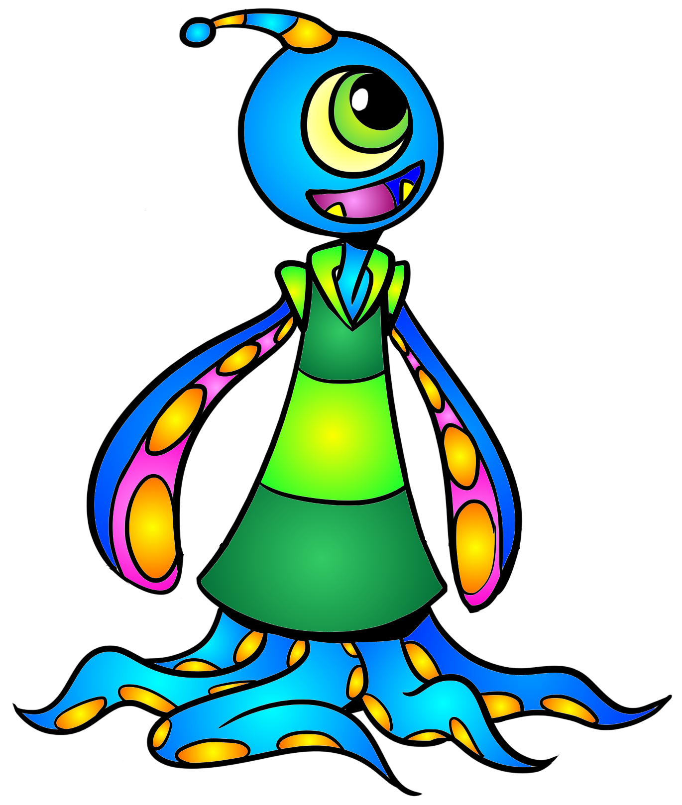 space alien clipart - photo #49