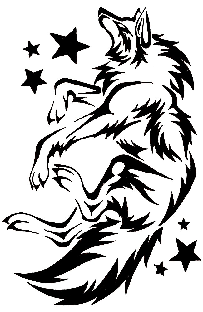 deviantART: More Like Kanji Wolf Tattoo by