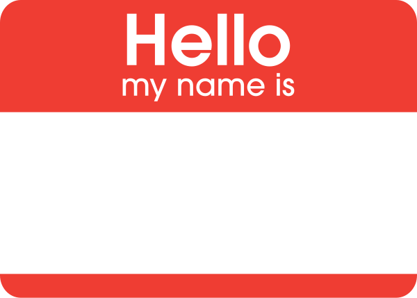 Name tag