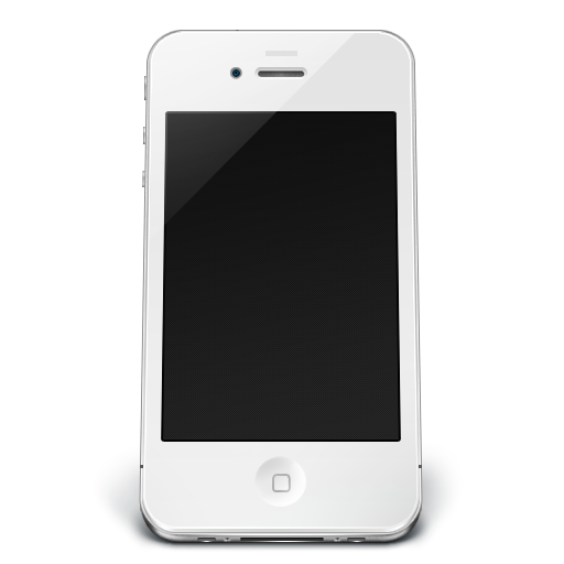 iPhone White Off Icon | iPhone 4 Iconset | Musett.