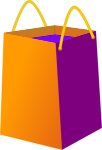 Tri Clor Shopping Bag Clip Art Vector Online Royalty Free on ...