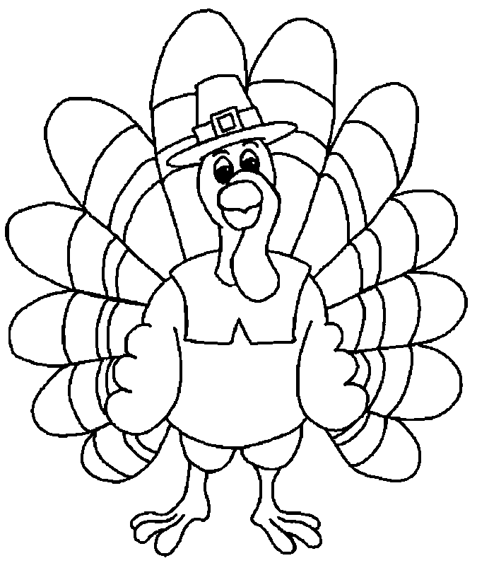 Thanksgiving Turkey Coloring