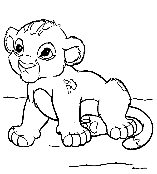 Coloring Page - The lion king coloring pages 48