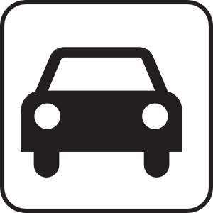 car clipart black and white