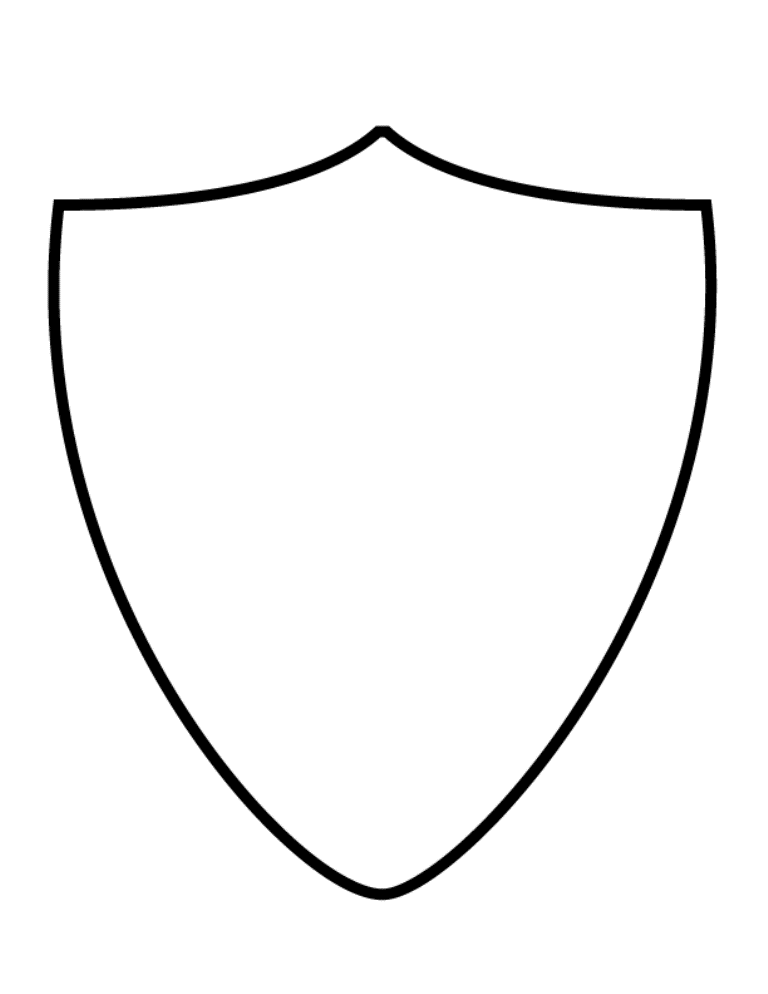 Coat Of Arms Shield Template - ClipArt Best