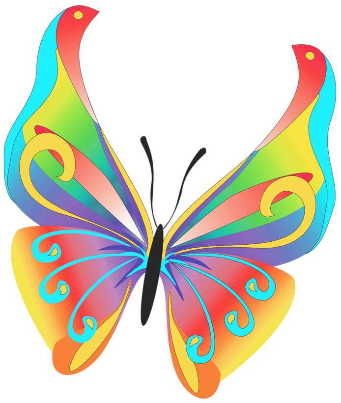 Butterfly clip art free