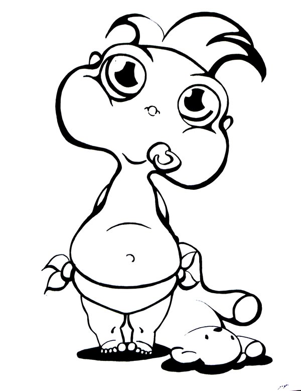 Cartoon Drawings Of Babies