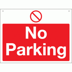 NO Parking Warning Sign NO.2 Page
