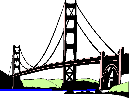 Golden Gate Bridge Clip Art