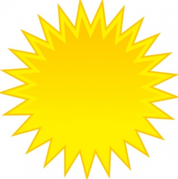 Sunburst clipart free - ClipartFox