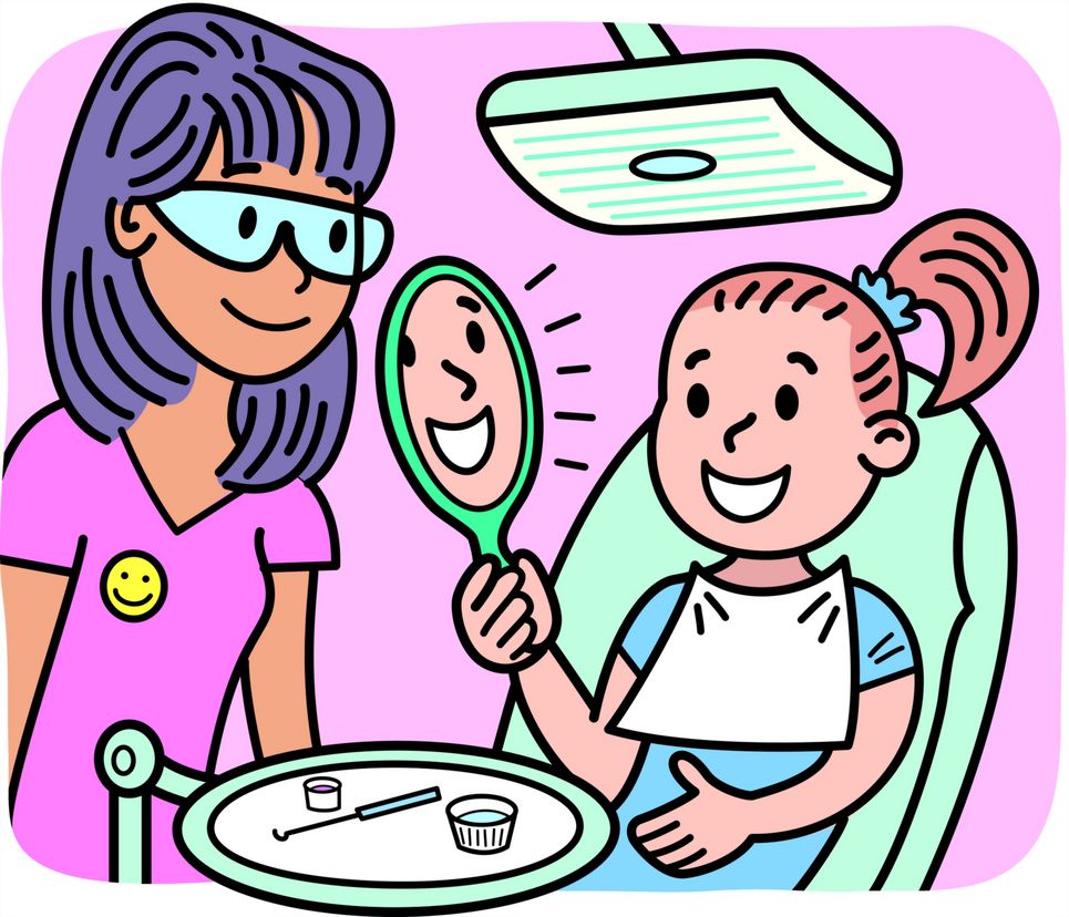 Dentist Cartoon Clipart
