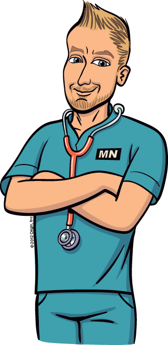 Nurses Cartoon Iv Nurse