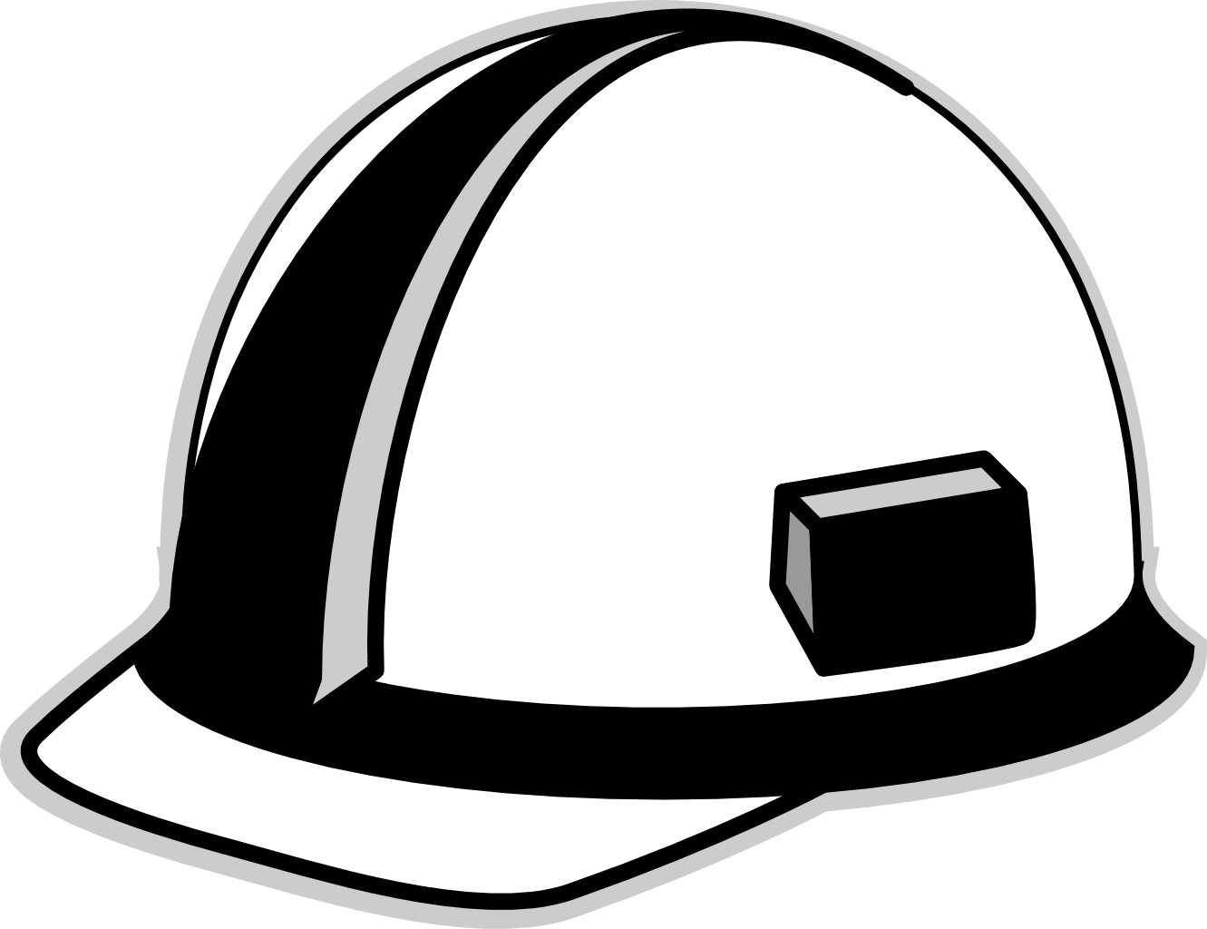 Construction hard hat clipart