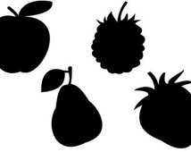 Popular items for fruit stencil on Etsy