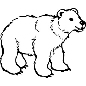 Bear Clipart Black And White - Free Clipart Images